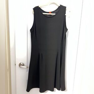 Joe Fresh Elegant Black Sleeveless Midi Dress